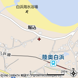 青森県八戸市鮫町堀込31周辺の地図