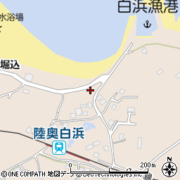 青森県八戸市鮫町横道通17周辺の地図