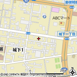 リンナイ株式会社　八戸営業所周辺の地図