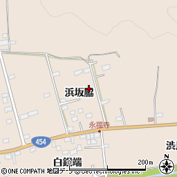 青森県八戸市豊崎町浜坂脇33周辺の地図