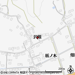 青森県八戸市尻内町沢堰周辺の地図