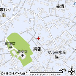 青森県八戸市湊町縄張20-24周辺の地図