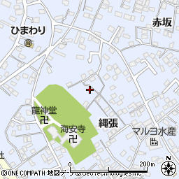 青森県八戸市湊町縄張18周辺の地図