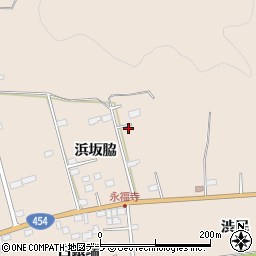 青森県八戸市豊崎町浜坂脇39周辺の地図