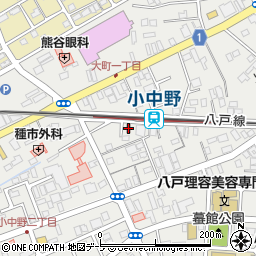 八戸大町郵便局 ＡＴＭ周辺の地図