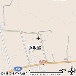 青森県八戸市豊崎町浜坂脇35-2周辺の地図