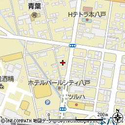 青森県八戸市城下2丁目8周辺の地図