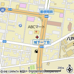 スタジオマリオ八戸・城下店周辺の地図