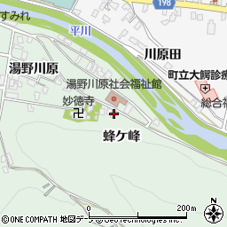 青森県南津軽郡大鰐町大鰐湯野川原120周辺の地図