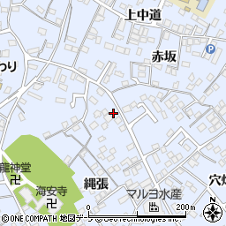 青森県八戸市湊町縄張52周辺の地図