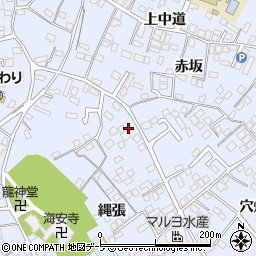 青森県八戸市湊町縄張52-1周辺の地図