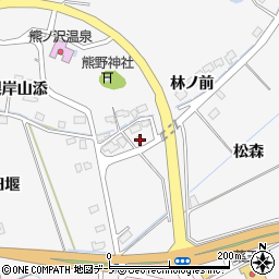 青森県八戸市尻内町松森10周辺の地図