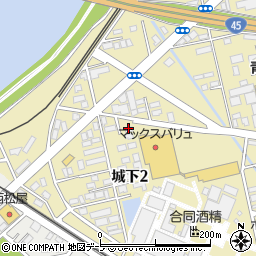 北沢産業株式会社　八戸営業所周辺の地図