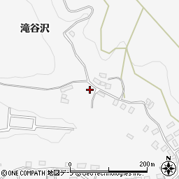 青森県八戸市尻内町滝谷沢周辺の地図