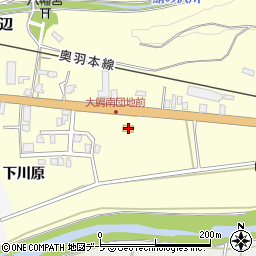 ファミリーマート大鰐町店周辺の地図