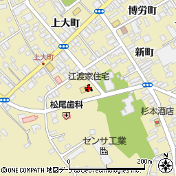 江渡家住宅周辺の地図