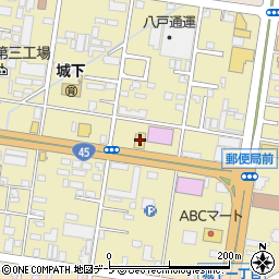 くら寿司八戸城下店周辺の地図