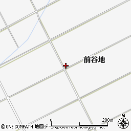 青森県八戸市尻内町前谷地周辺の地図