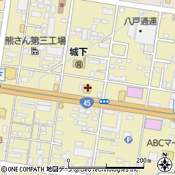ステーキ宮 八戸店周辺の地図