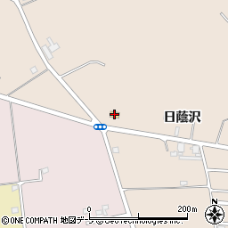 ミニストップ八戸鮫町西子沢店周辺の地図
