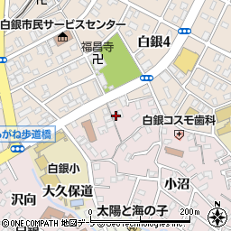 青森県八戸市白銀町寺ノ後9周辺の地図