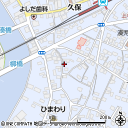 青森県八戸市湊町久保7周辺の地図