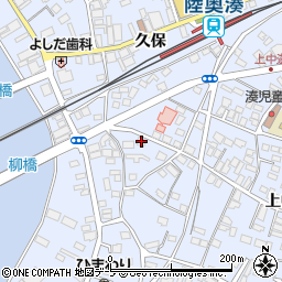 青森県八戸市湊町久保9-3周辺の地図