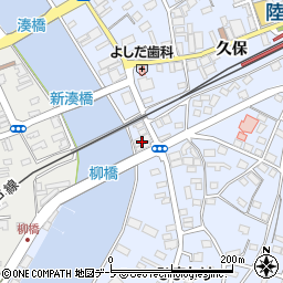 青森県八戸市湊町（柳町）周辺の地図