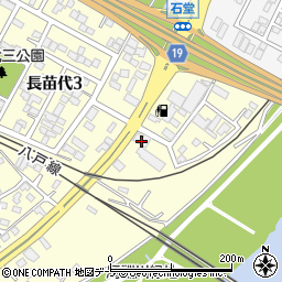 成家八戸店周辺の地図