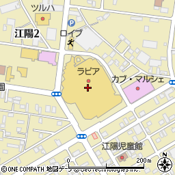 ハニーズ八戸店周辺の地図