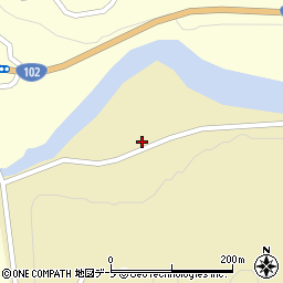 青森県平川市切明誉田邸1周辺の地図