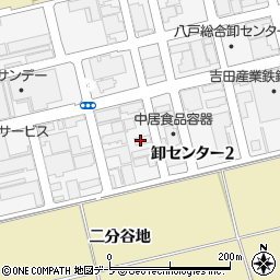 株式会社植松商会　八戸営業所周辺の地図