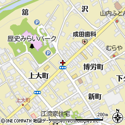 青森銀行五戸支店周辺の地図