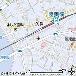 青森県八戸市湊町久保16-7周辺の地図