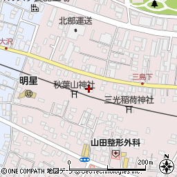 青森県八戸市白銀町大沢片平周辺の地図