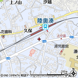 青森県八戸市湊町久保44-156周辺の地図
