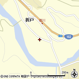 青森県平川市葛川折戸31周辺の地図