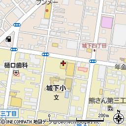 青森日産自動車八戸店周辺の地図
