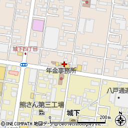 スカイレンタカー本八戸店周辺の地図