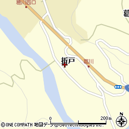 青森県平川市葛川折戸13-2周辺の地図