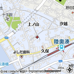 青森県八戸市湊町久保34-1周辺の地図