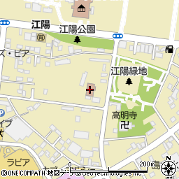 江陽公民館周辺の地図