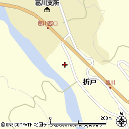 青森県平川市葛川折戸3周辺の地図