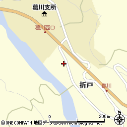 青森県平川市葛川折戸3-6周辺の地図