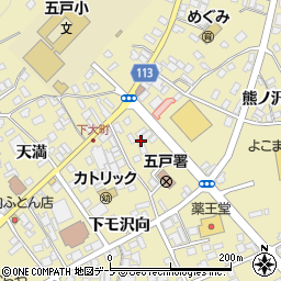 佐川製麺周辺の地図