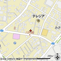 十和田観光電鉄株式会社　八戸営業所・高速バス予約センター周辺の地図