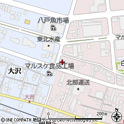 田辺商事株式会社　八戸支店周辺の地図