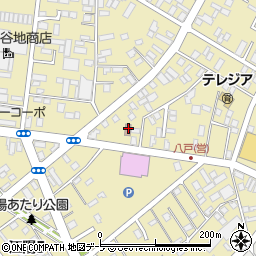 八戸江陽郵便局周辺の地図