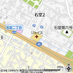 ジョイス八戸石堂店周辺の地図