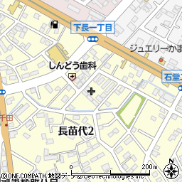 青森県八戸市長苗代2丁目15周辺の地図